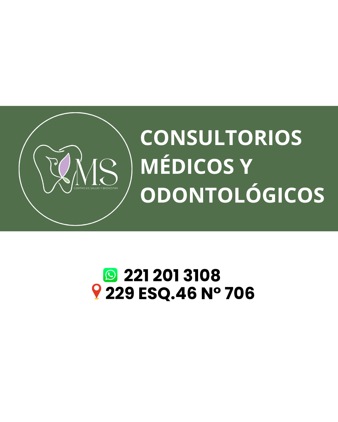 MS: CONSULTORIOS MÉDICOS Y ODONTOLÓGICOS