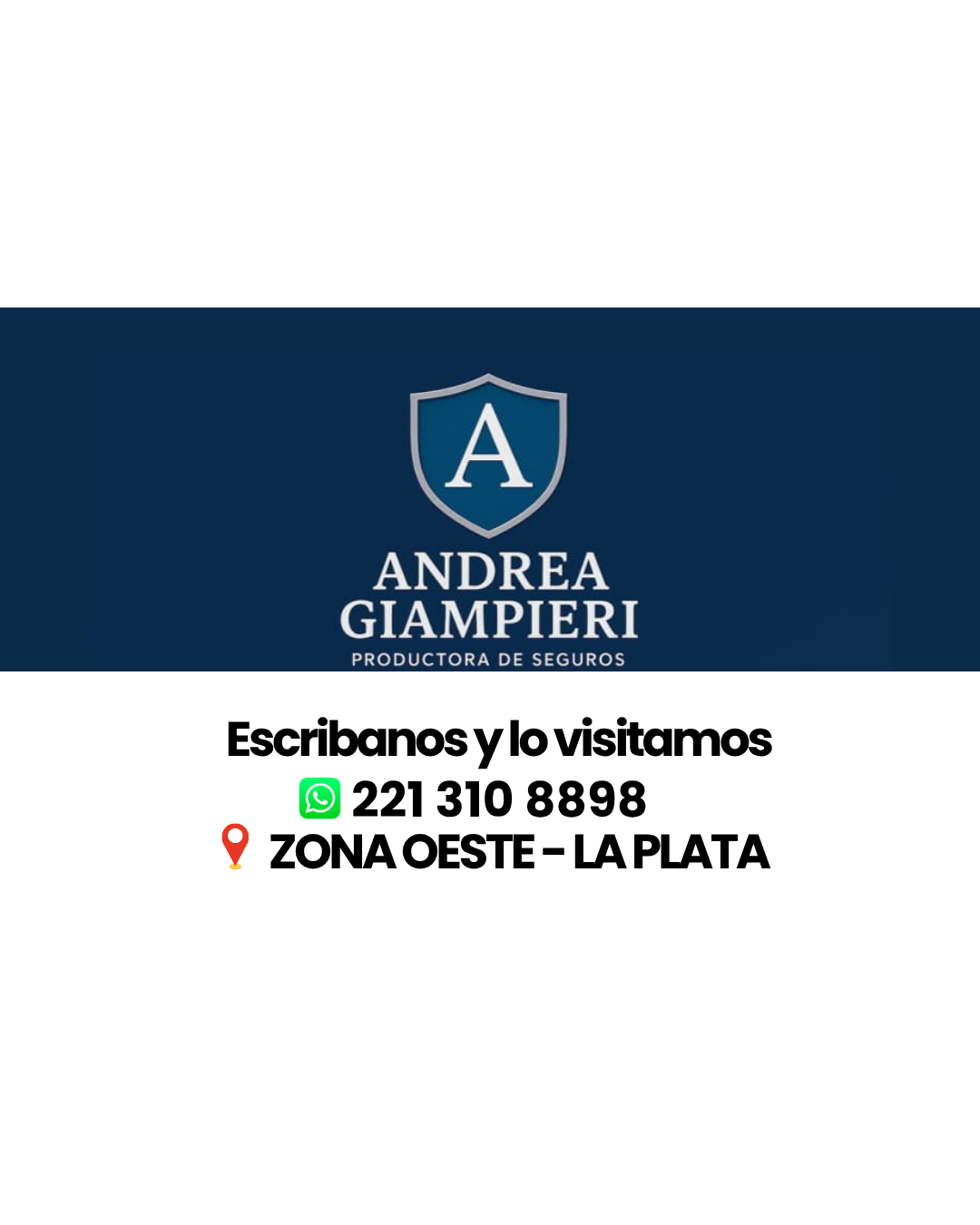 Andrea Giampieri productora de seguros – Federación Patronal