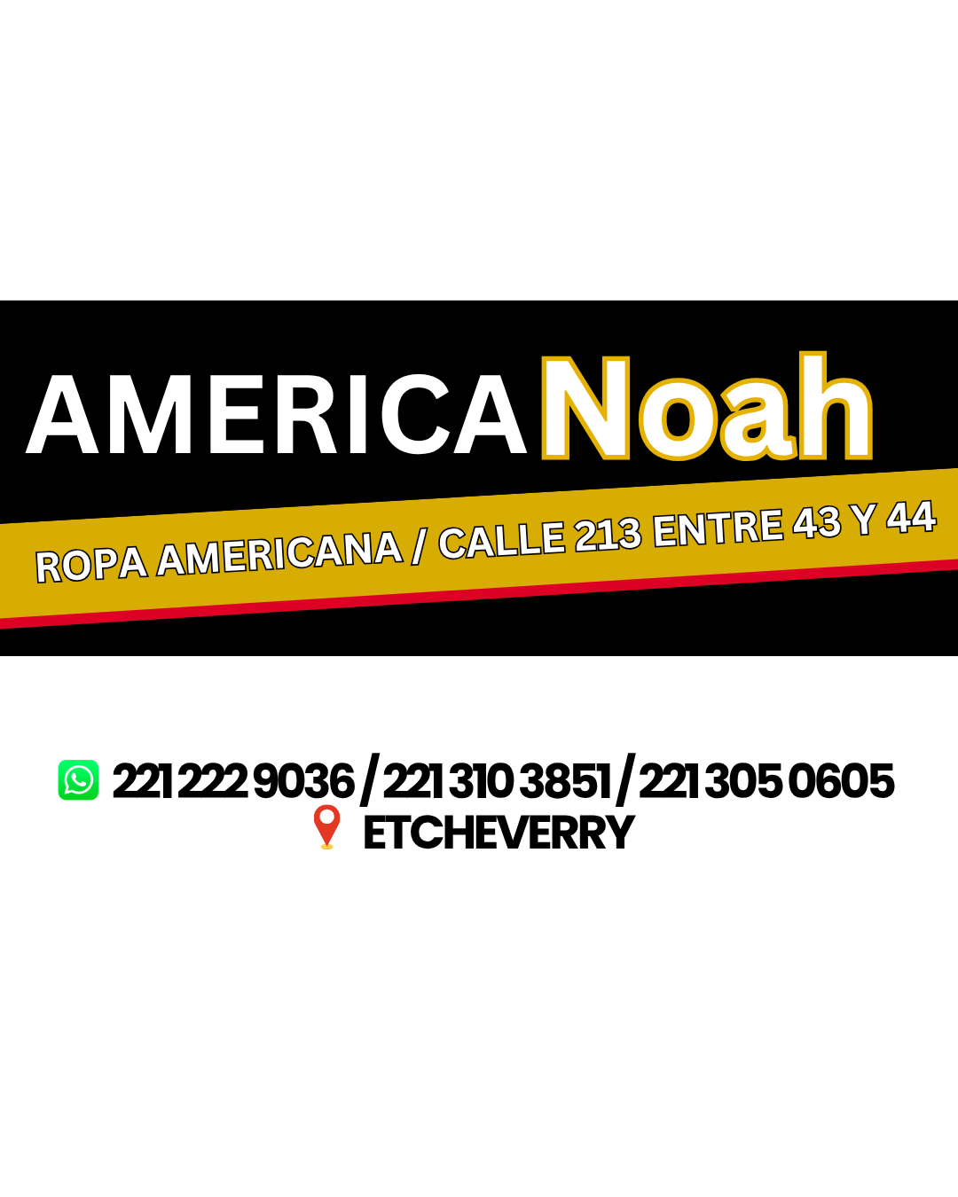 AMERICANOAH: ROPA DE FARDO